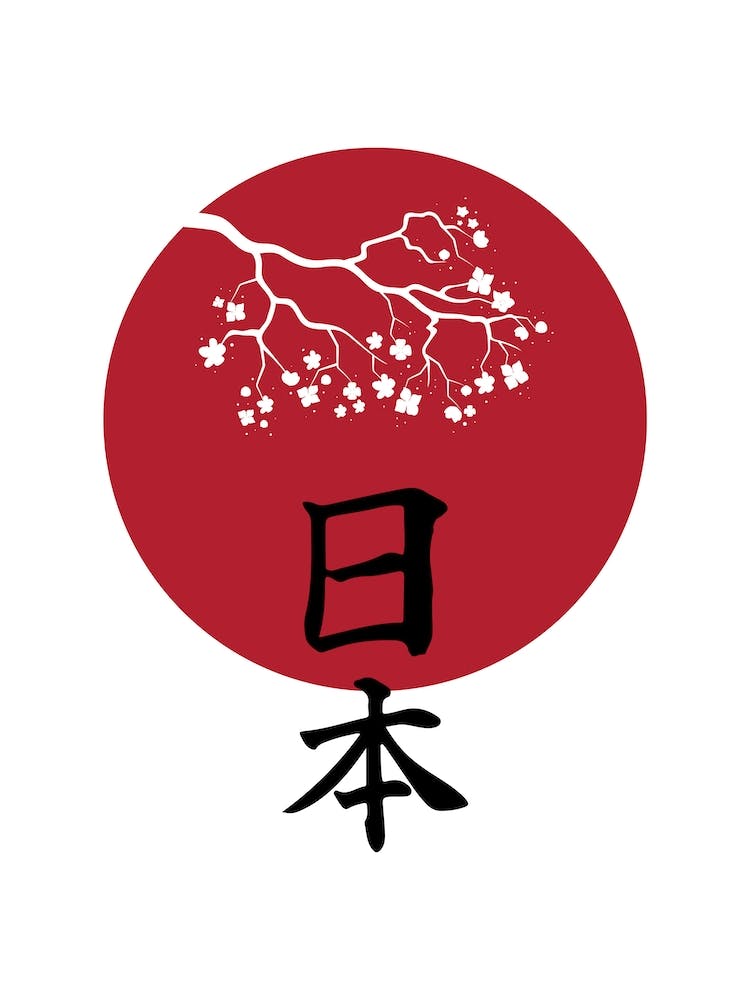 Abstract Japan Nihon