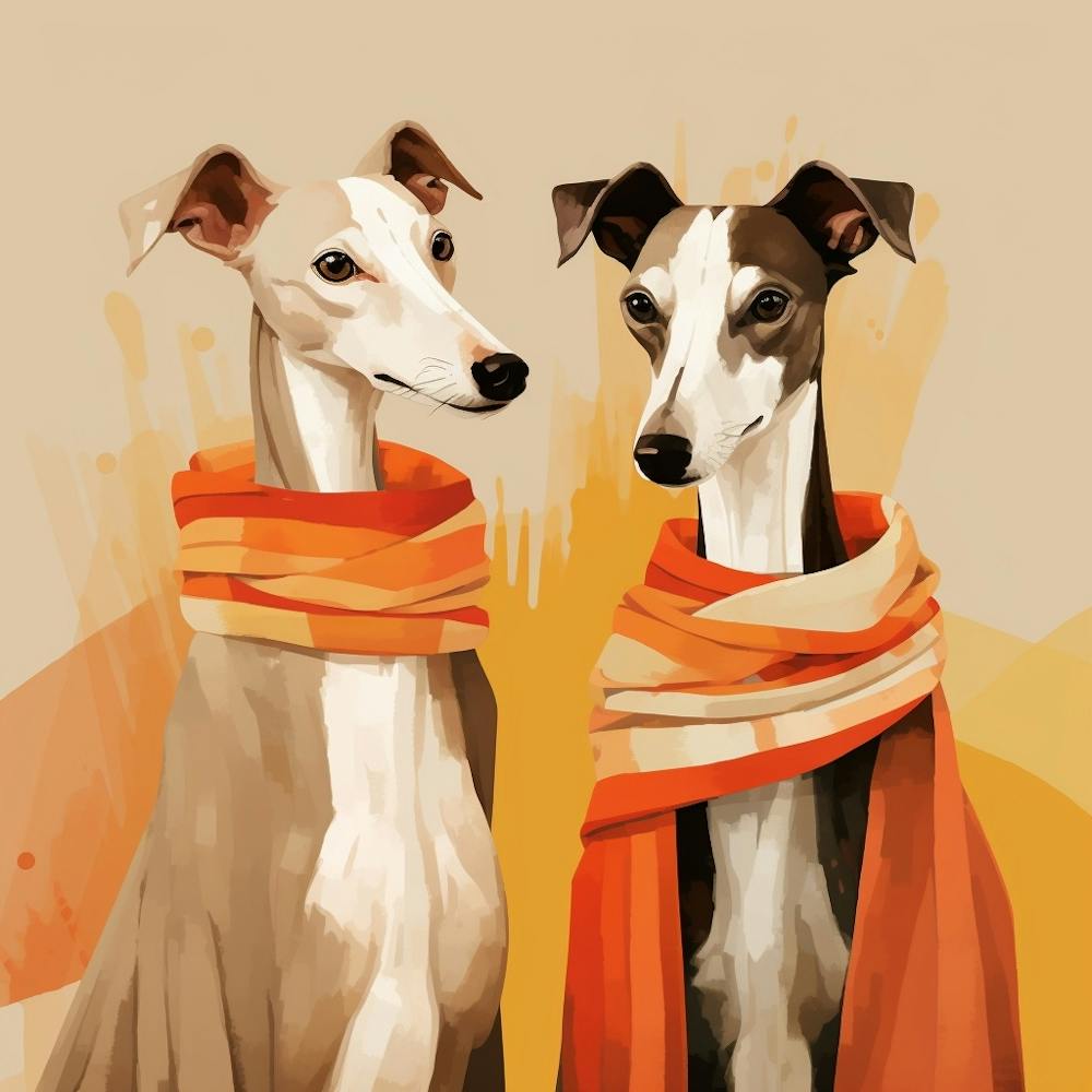 Whippets In Jumpers 2