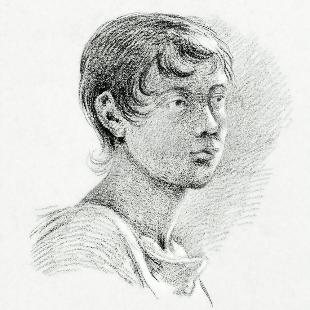 Portrait Of A Boy, Jean Bernard