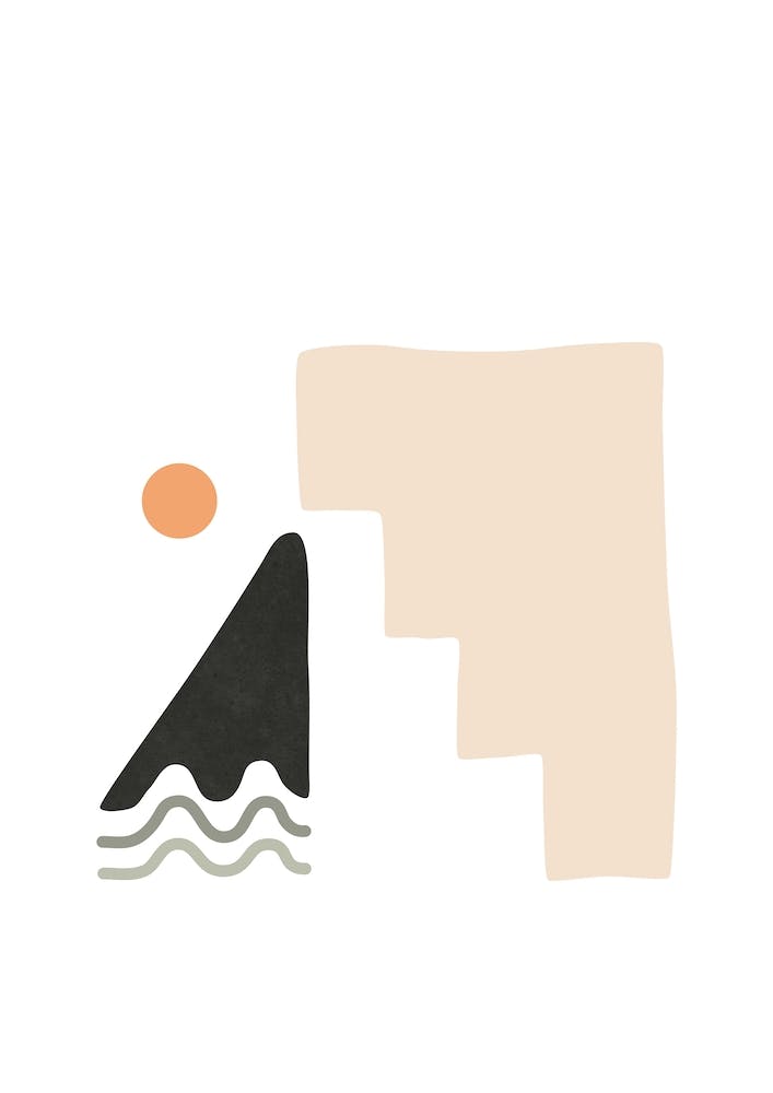 Montagne Et La Mer