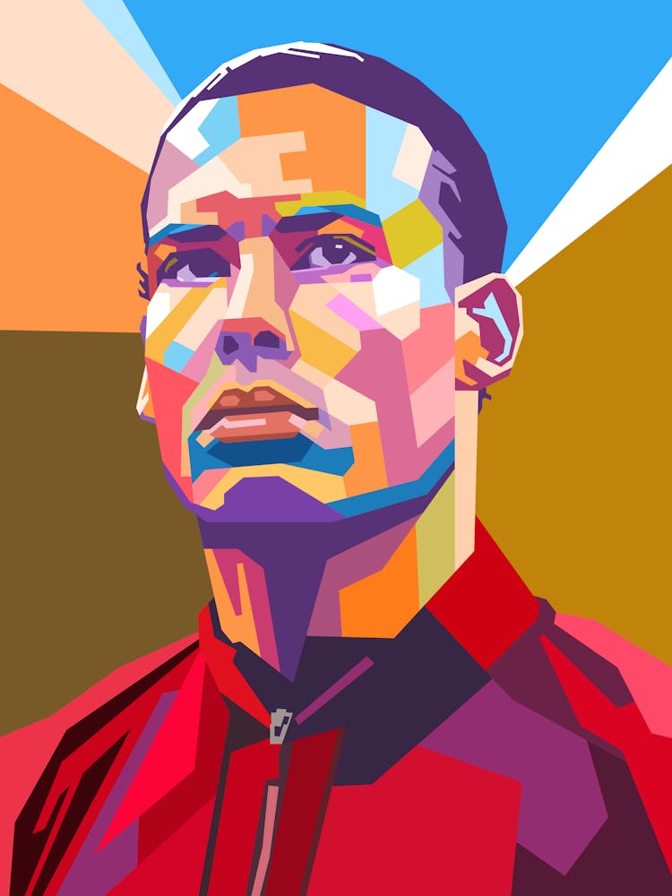Virgil van Dijk art