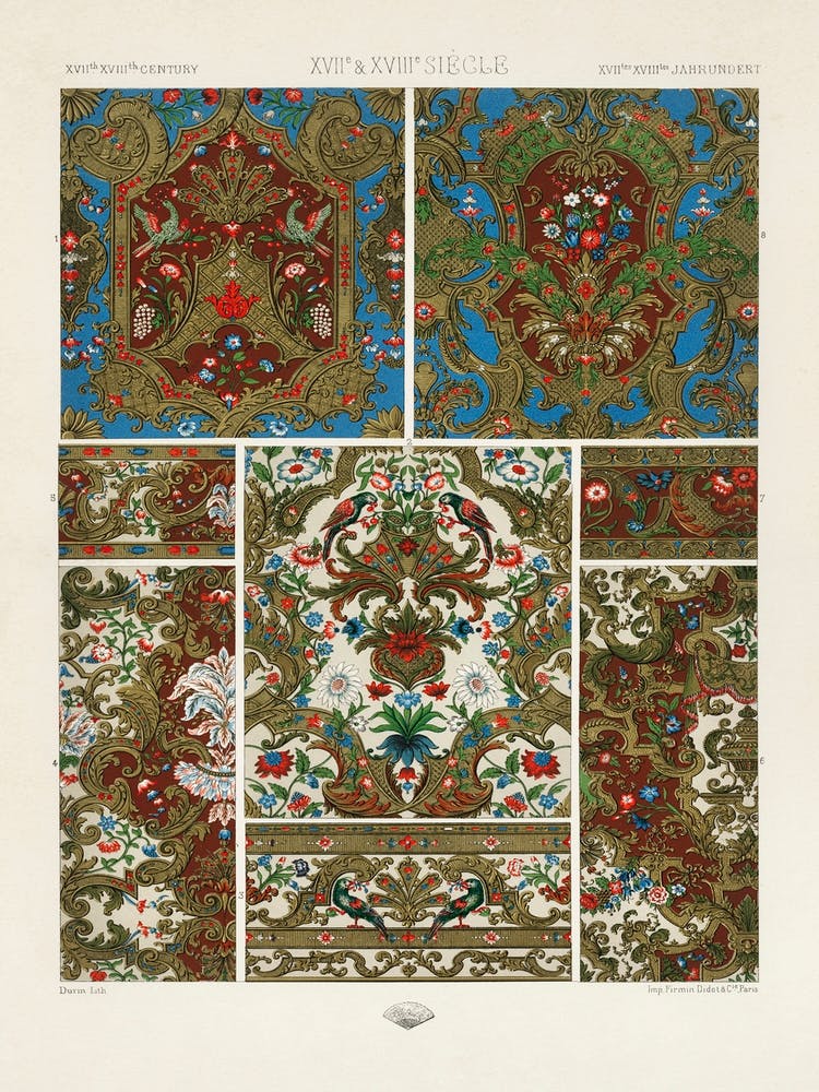 17th And 18th Century Pattern, Albert Racine 3