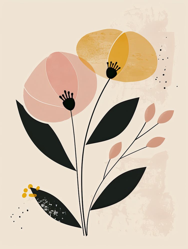 Boston Flower Market Boho Minimalist Style 1
