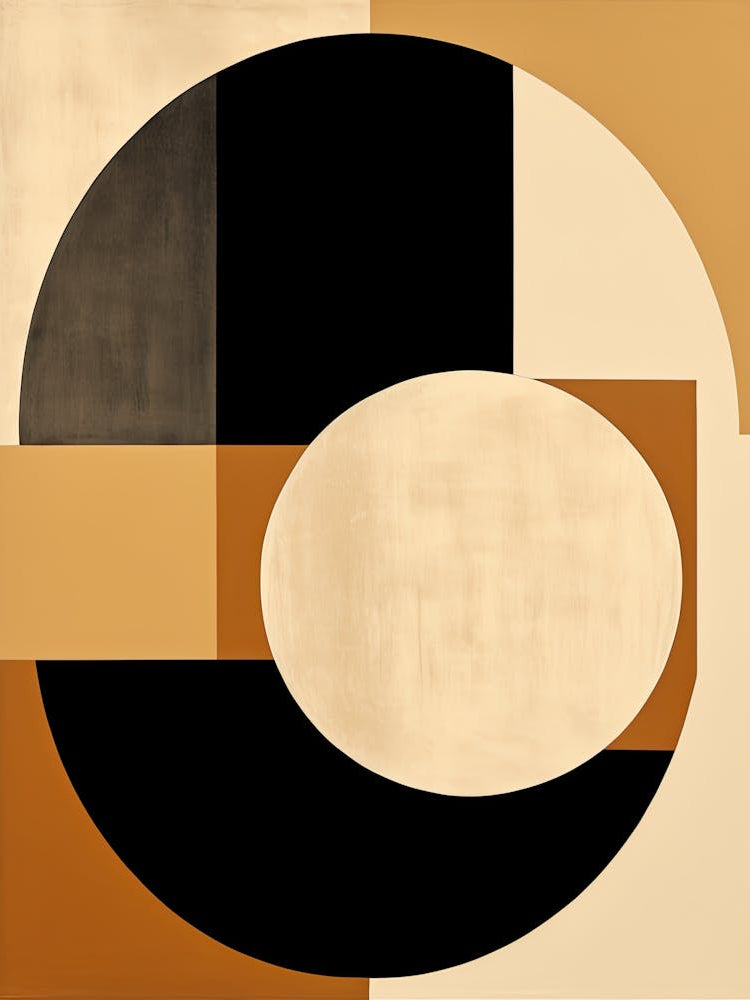 Abstract Bauhaus Dream: Geometric Fantasia