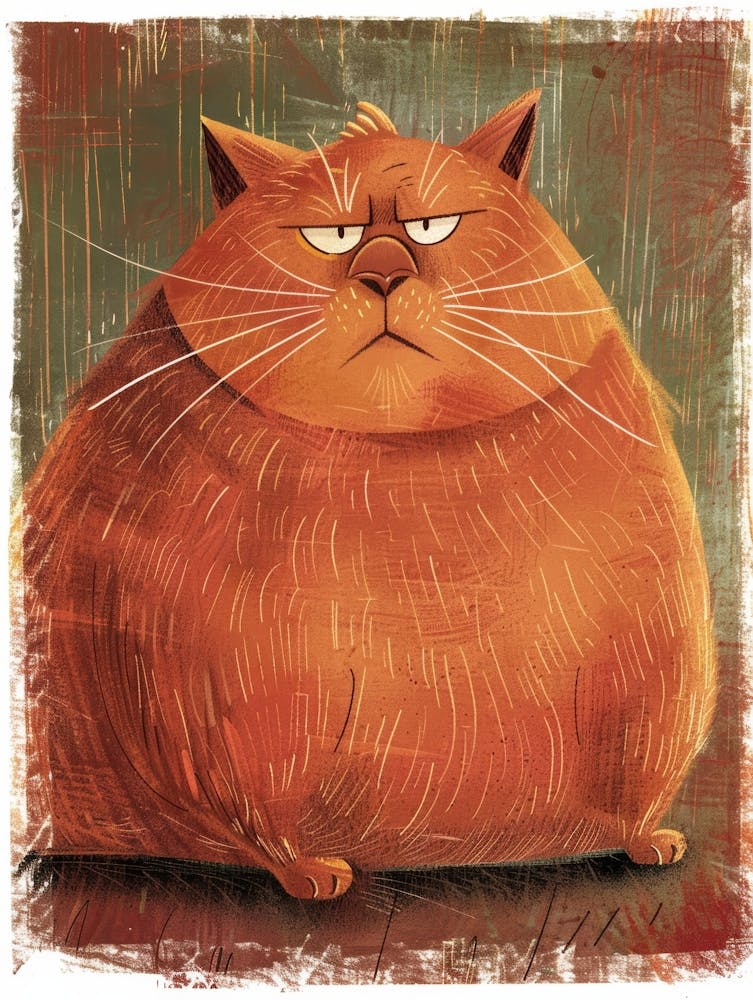 Orange Cat 10