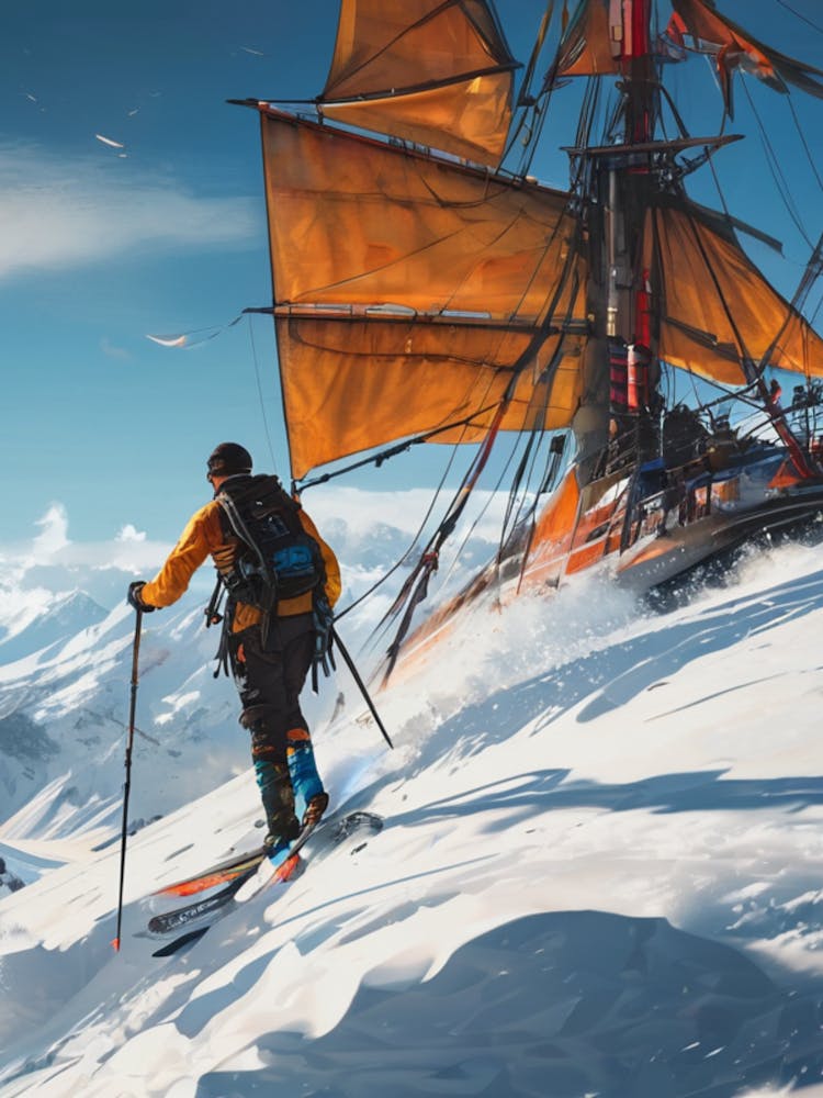 Ship In The Snow