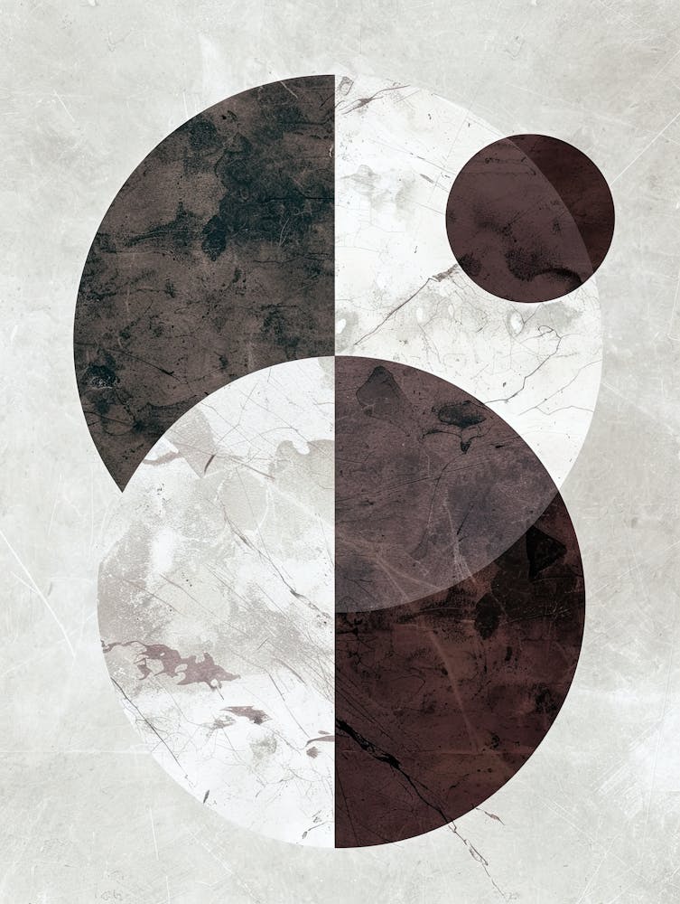 Hamburg Skyline - Minimalist Bauhaus