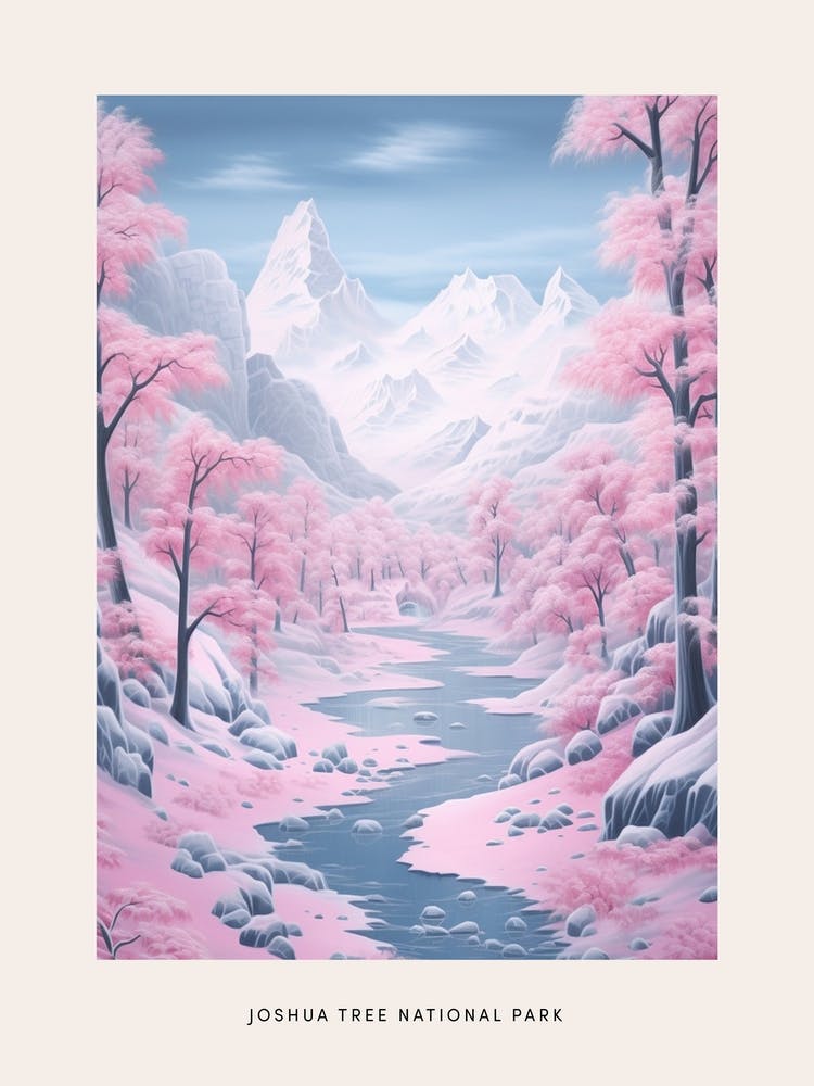 Dreamy Winter National Park Poster  Jostedalsbreen National Park Norway 3