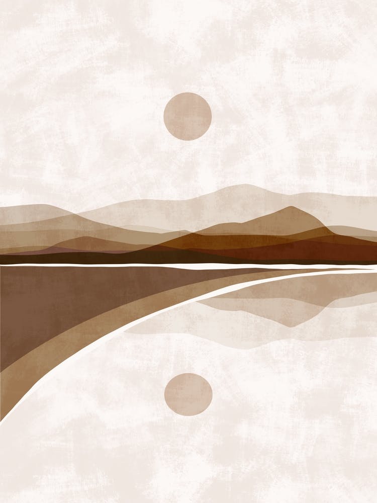 Peinture de paysage abstrait 4