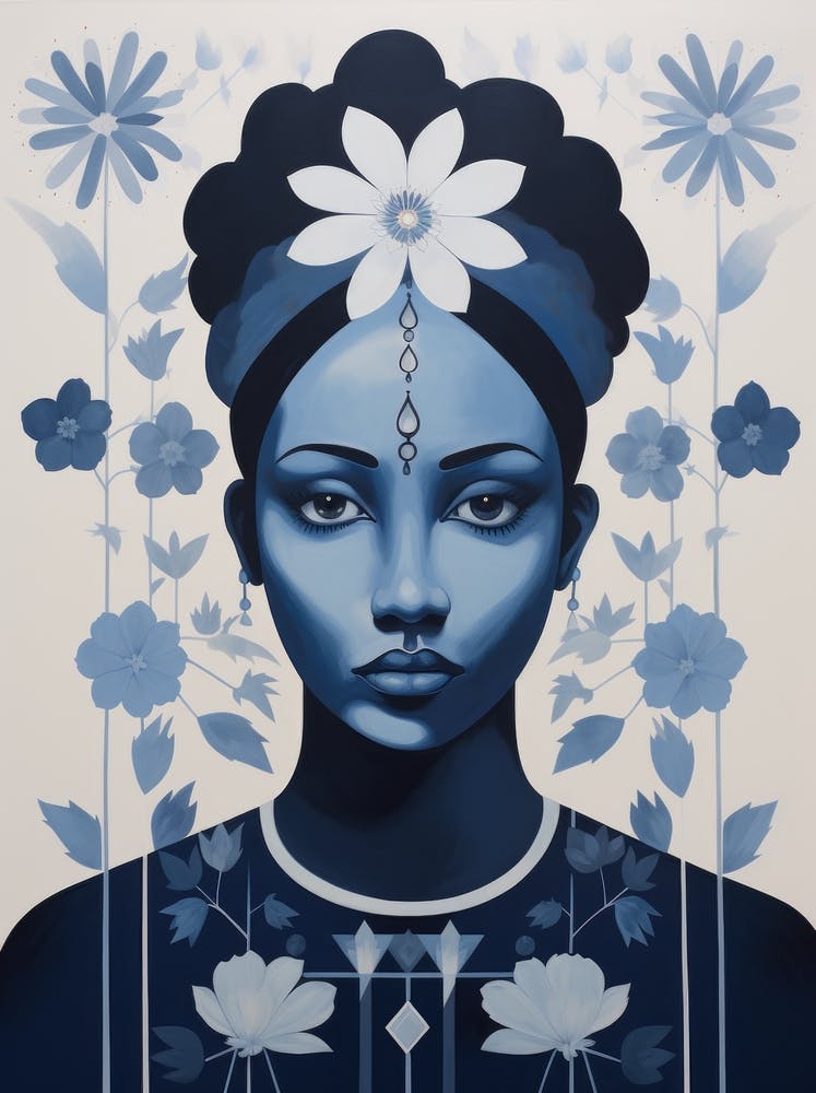 Blue Woman 6