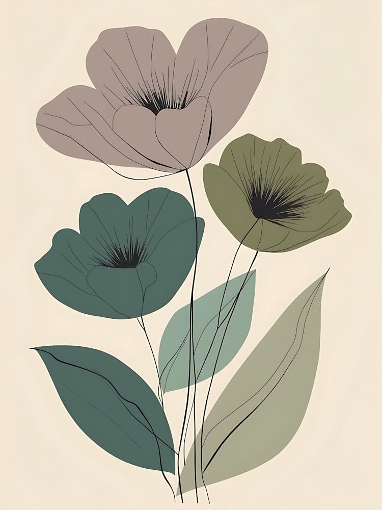 Three Flowers 11