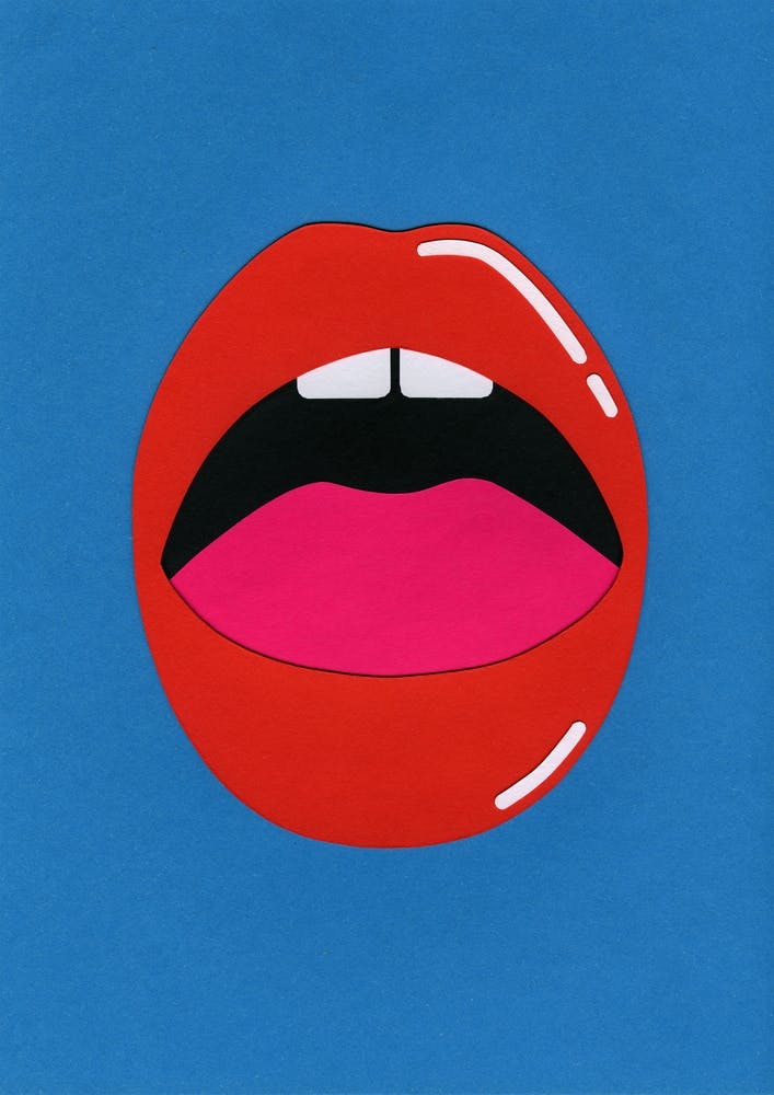 Red Lips Hallway