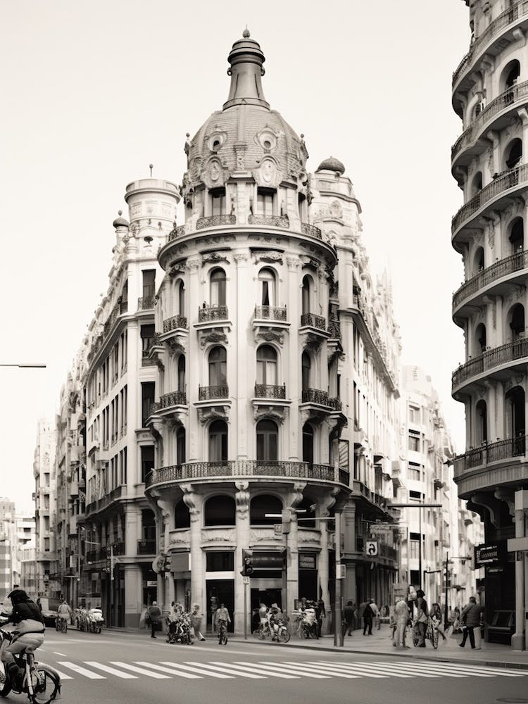 Valencia, Spain, Mediterranean Black And White Photography Analogue 2