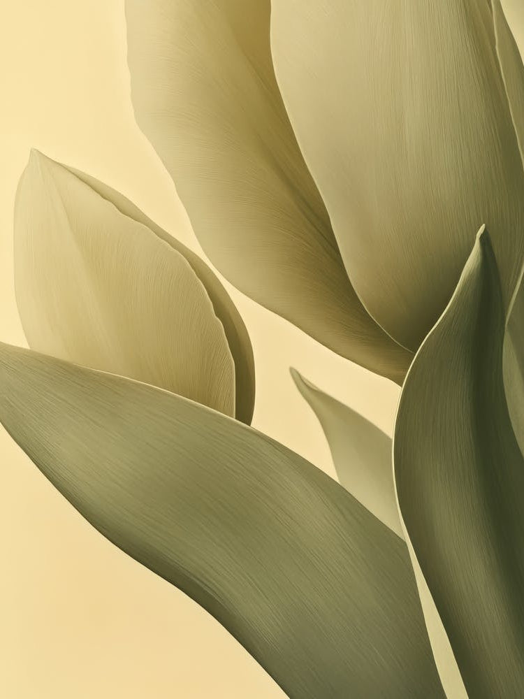 Green Beige Close Up Petals 17 1