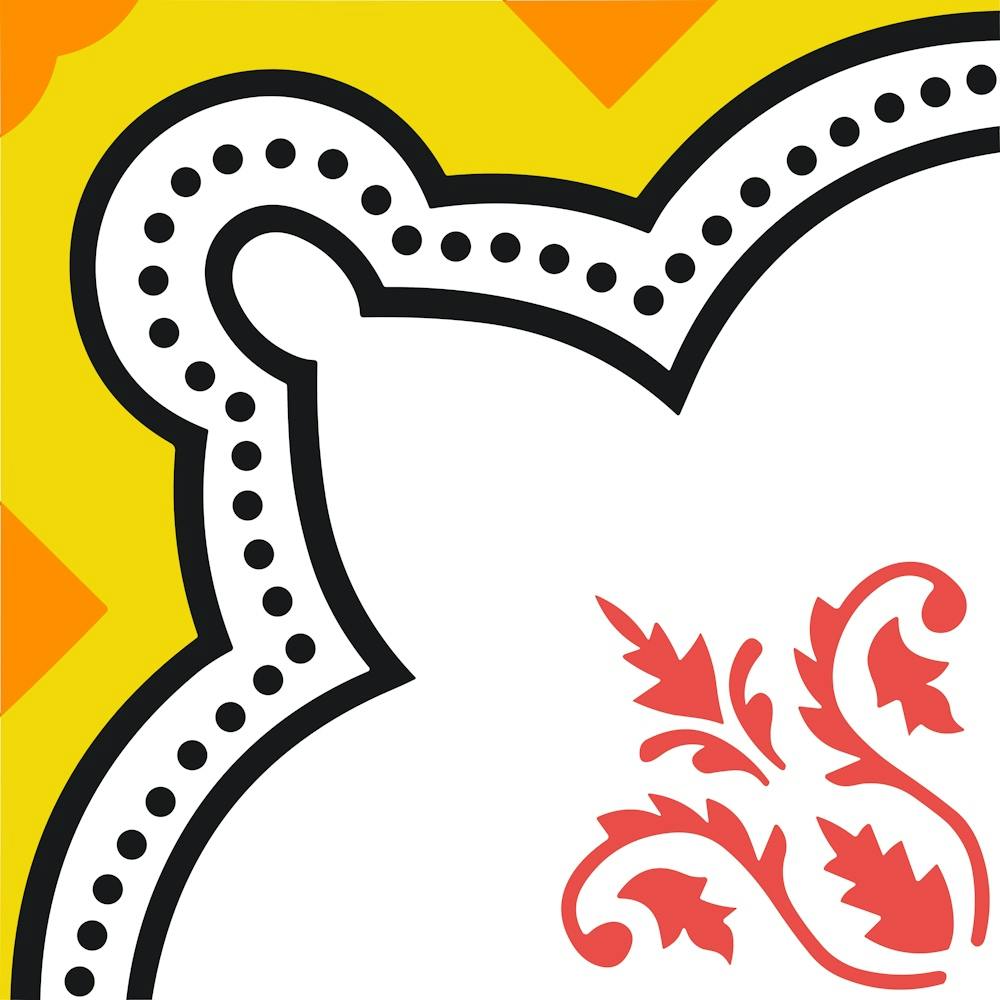 Flower Detail Tile
