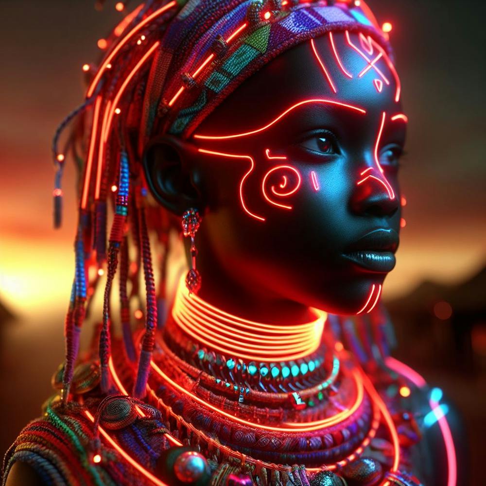 African Neon Prince 2