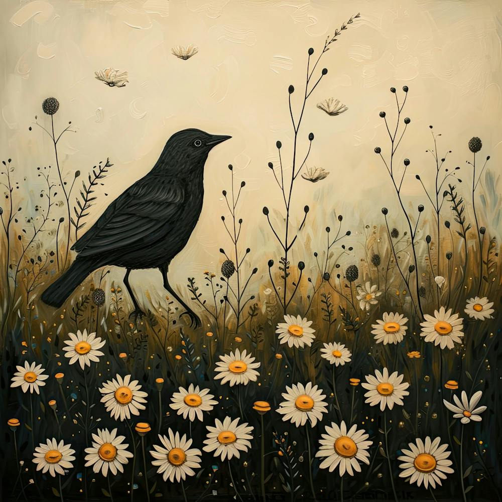 Bird Fairycore Painting 1