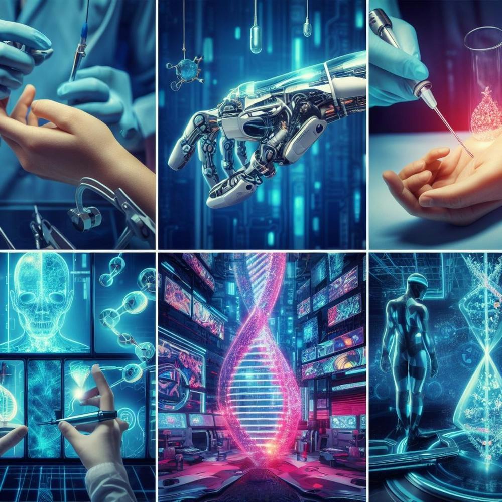 Collage d'Images Médicales