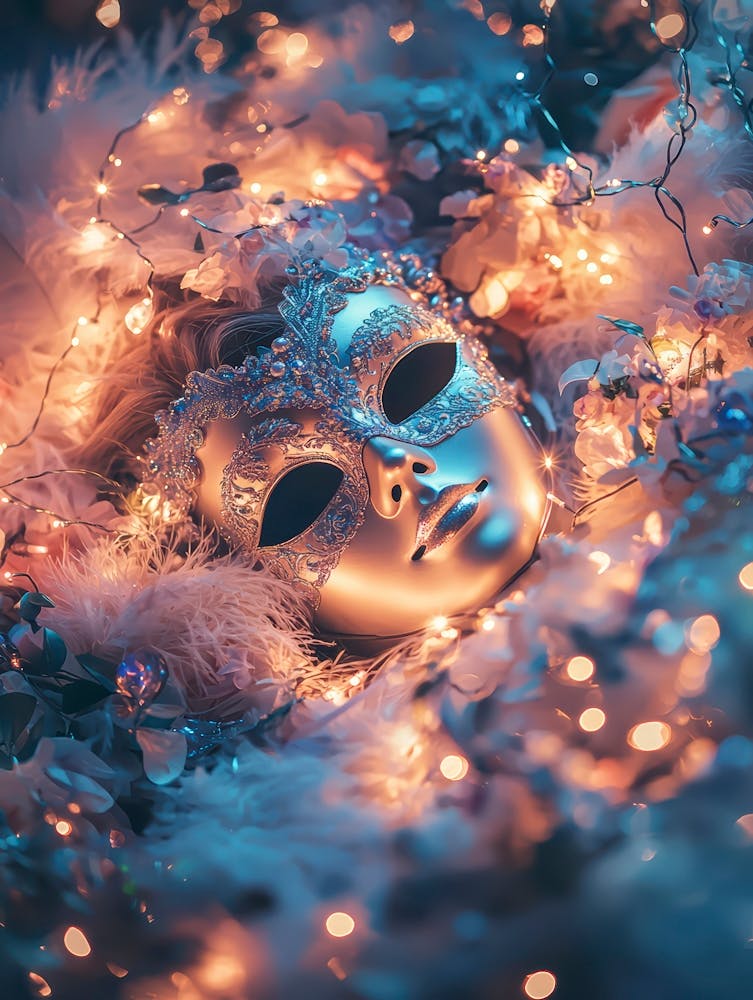 Venezianische Maske 30