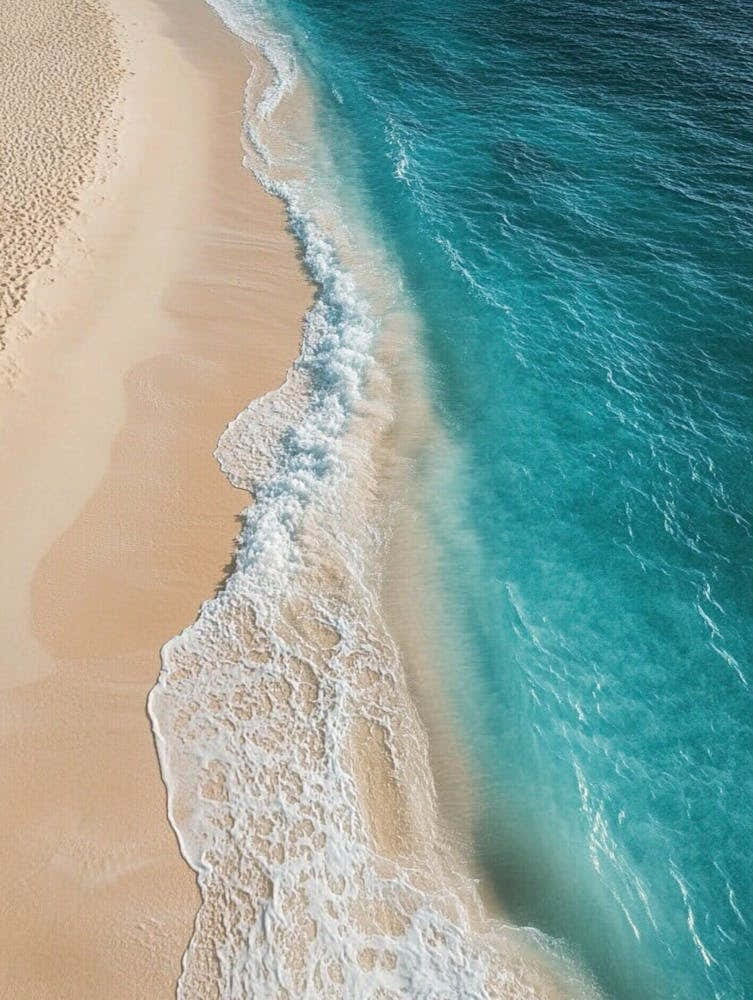Aerial View Of A Beach 105