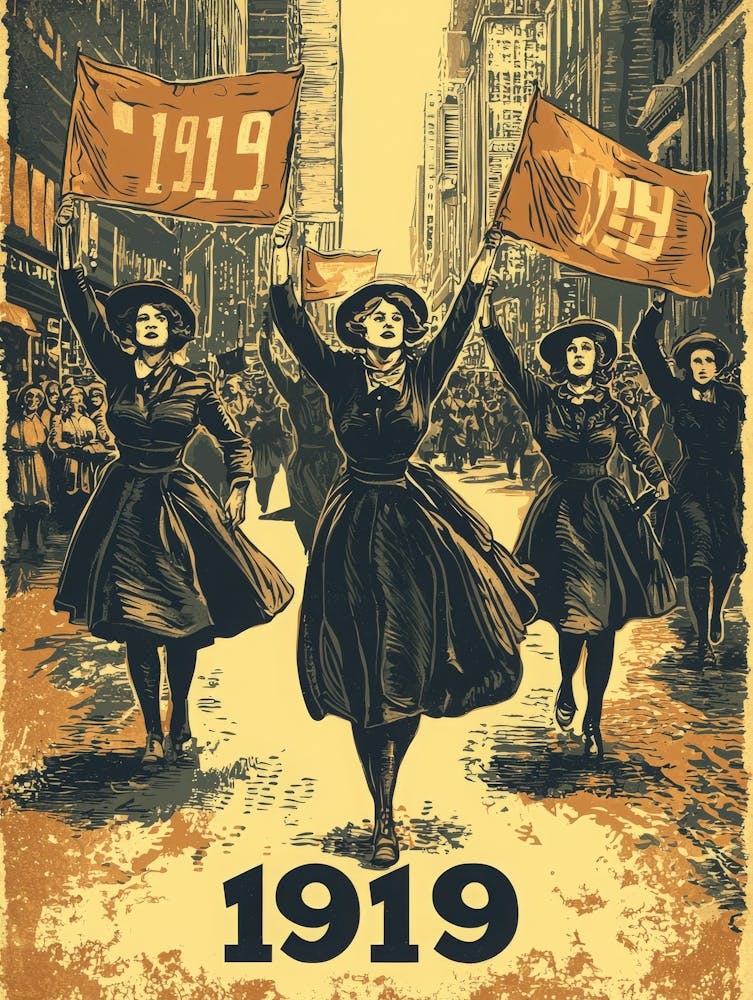 Aihrgdesign A Vintage Activist Poster Celebrating Womens Suff Bd6dd540 4991 4011 A10b D3edbbe259d7 0