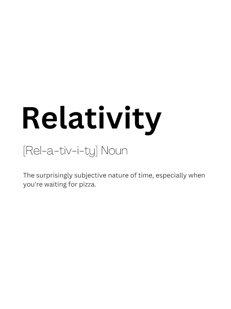 Relativity Definition Meaning