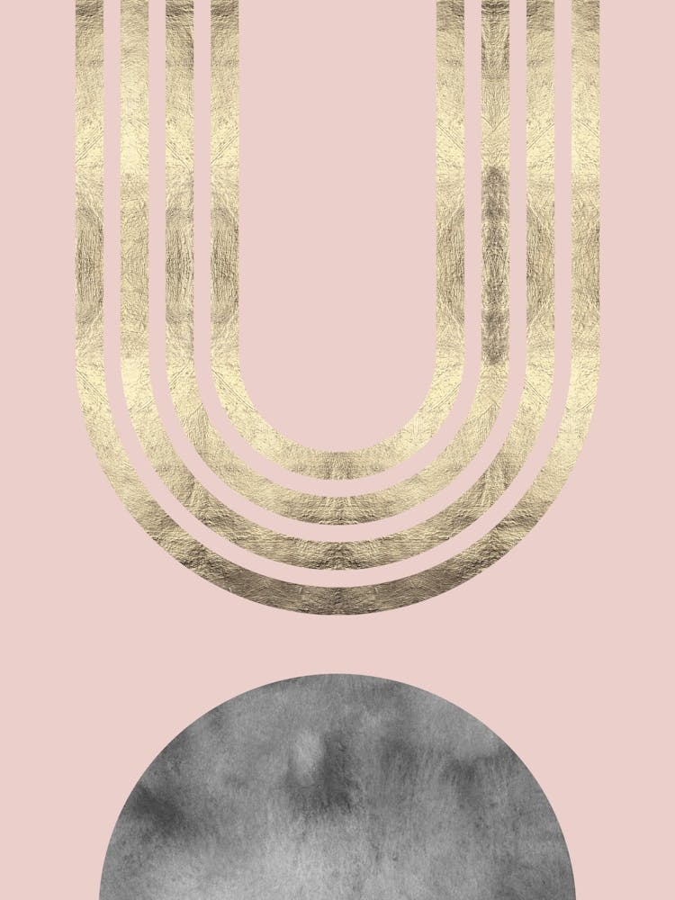 Geometry on pink background 9