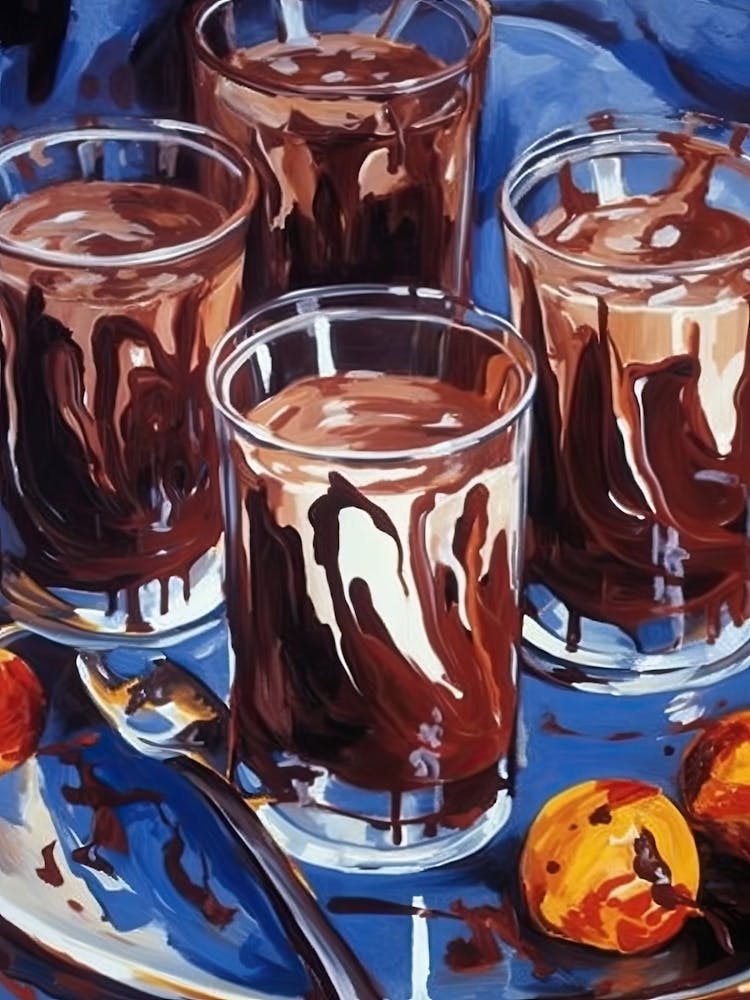 Chocolate Mousse Painting 2