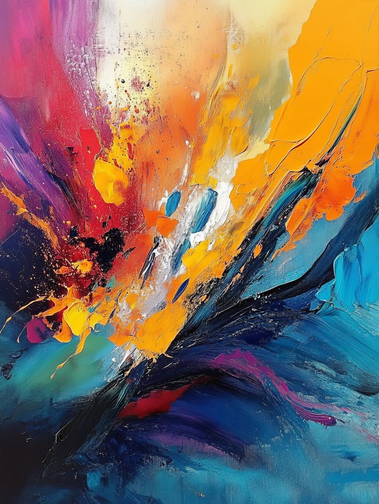 Colorful Abstract Painting