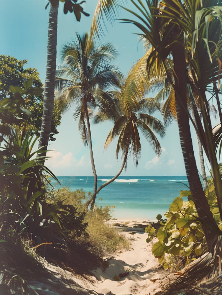 Chemin Vers La Plage