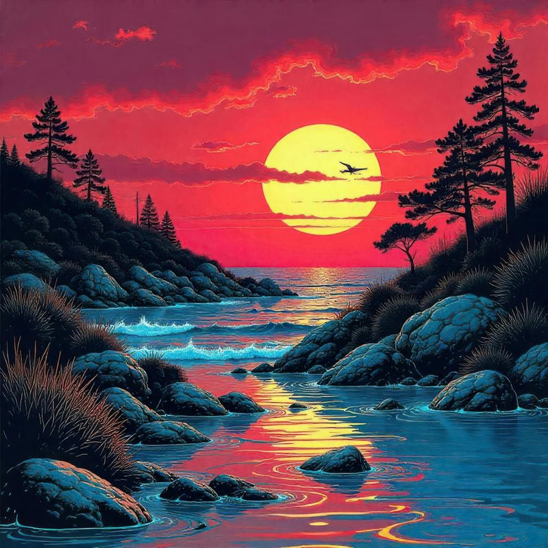 Sunset At The Beach 36