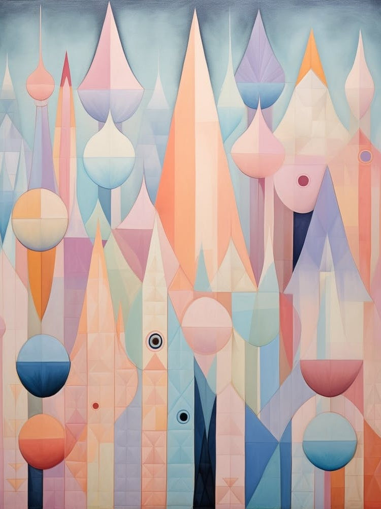 Whimsical Abstract Geometric Shapes 9