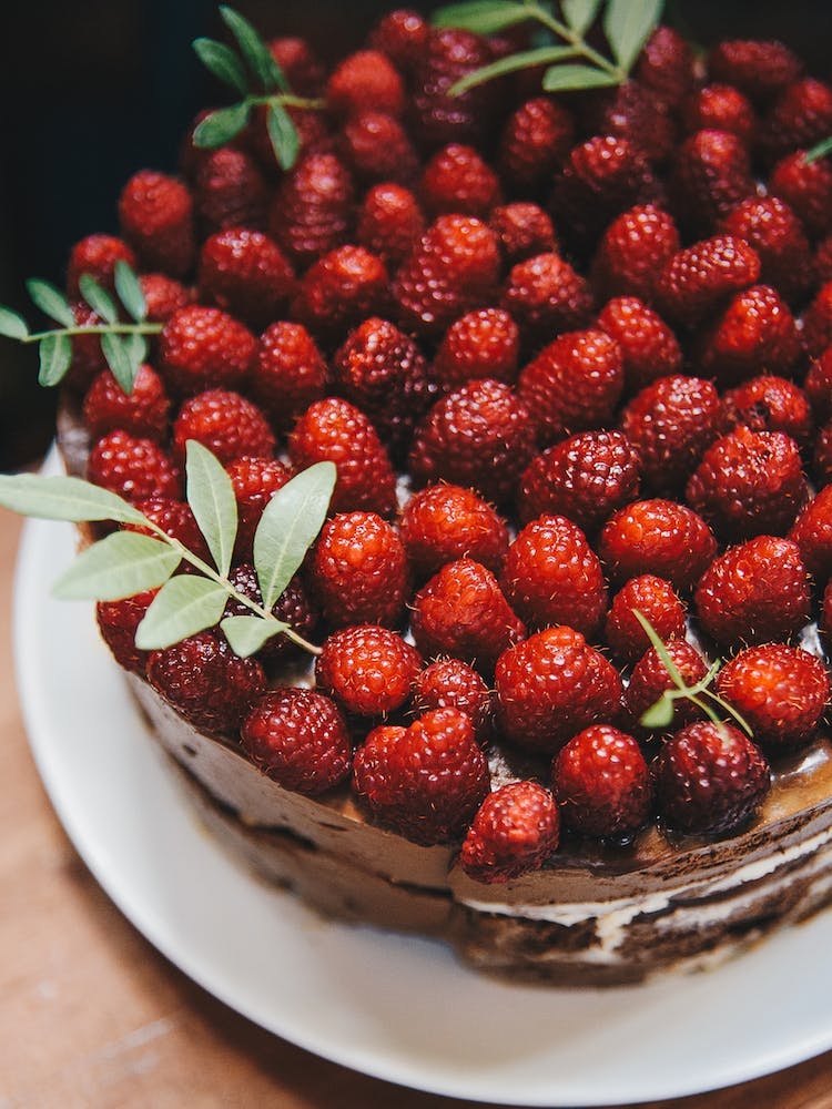 Raspberries On Top