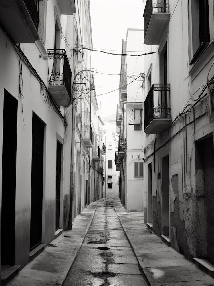 Salerno, Italy, Black And White Photography 2