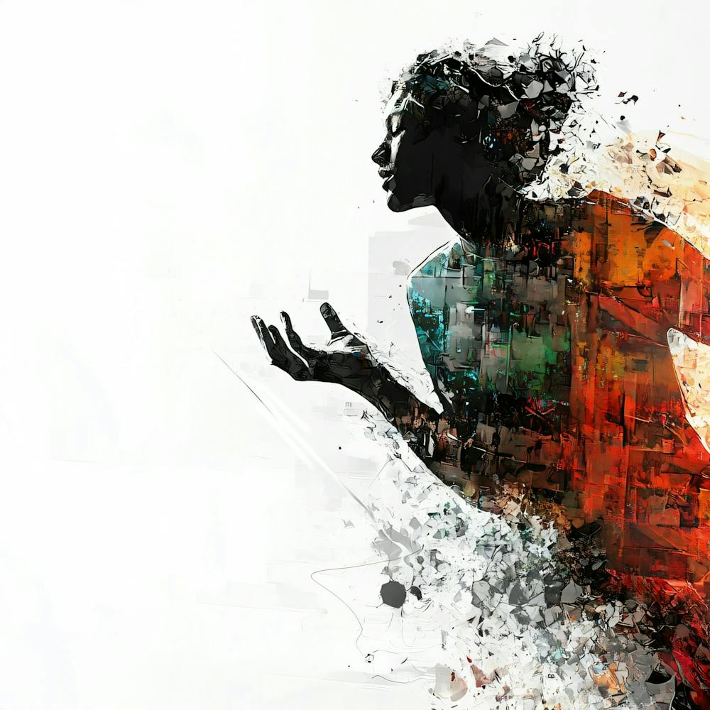 Abstract Of A Woman 9