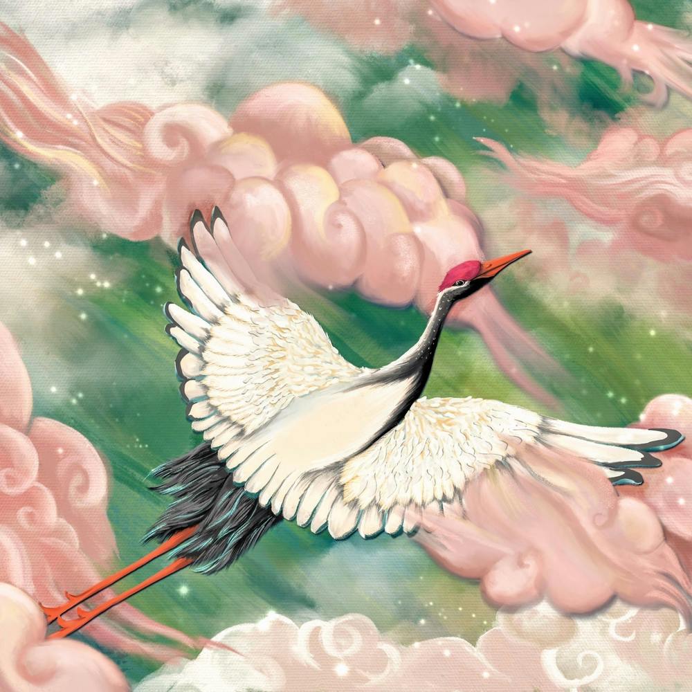 Dreaming Storks Square