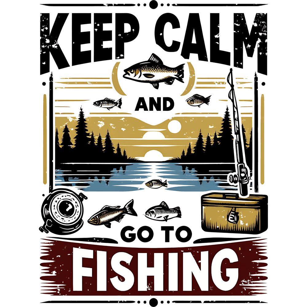 Keep Calm And Go Fishing