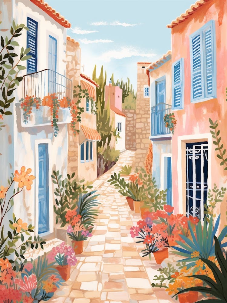 Paphos Cyprus 1 Illustration