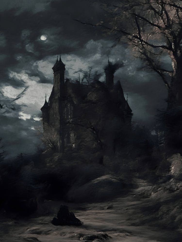 Dark Gothic Haunted House