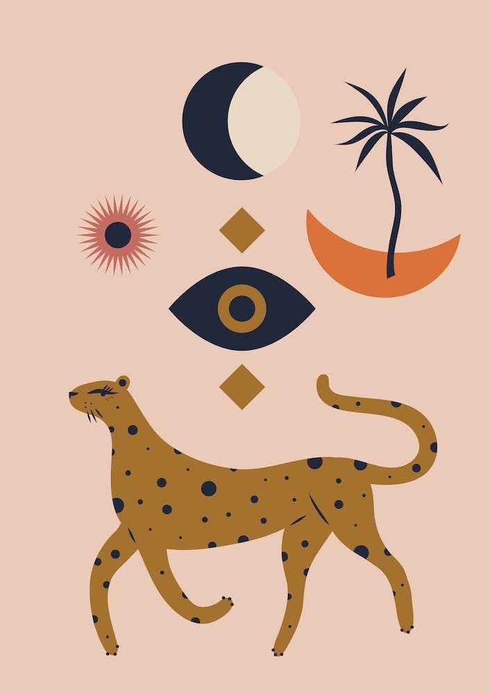 Dreaming Leopard