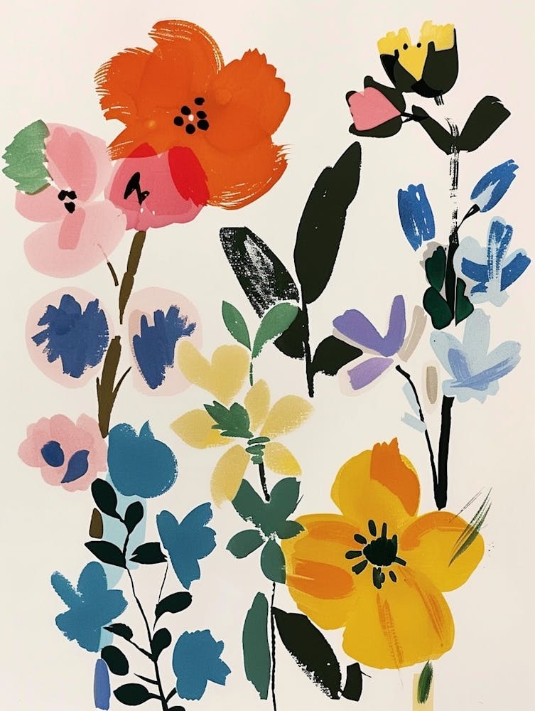 Painted Florals Snapdragon 2