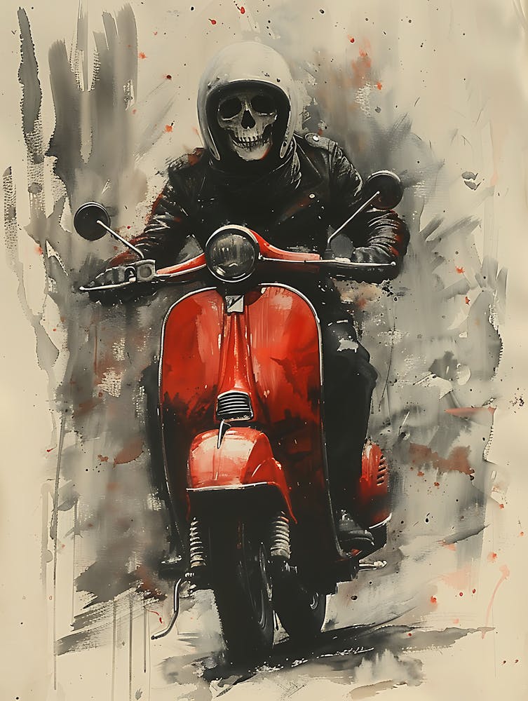 Vespa Skull