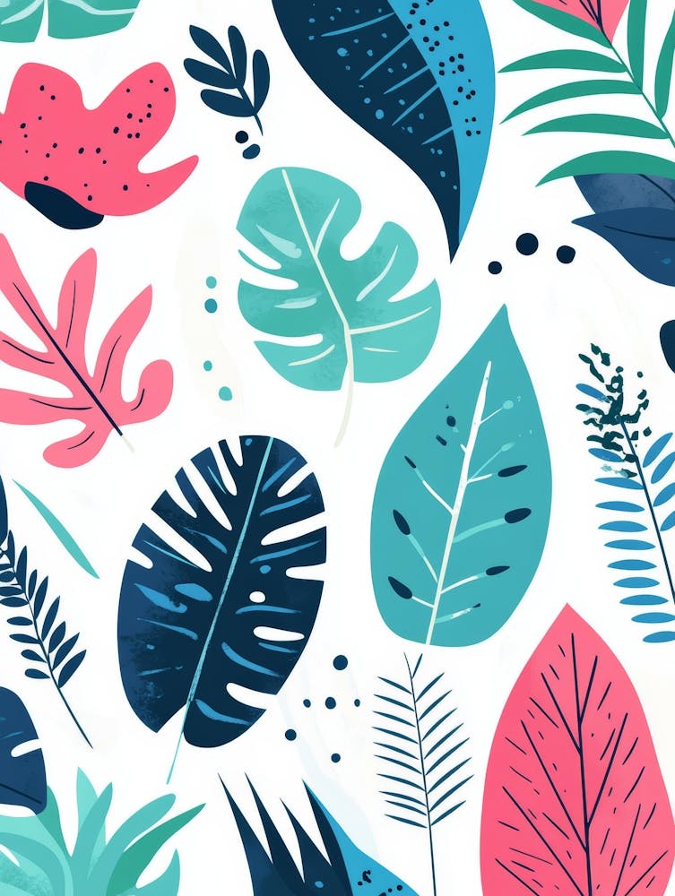 Tropical Leaves 228