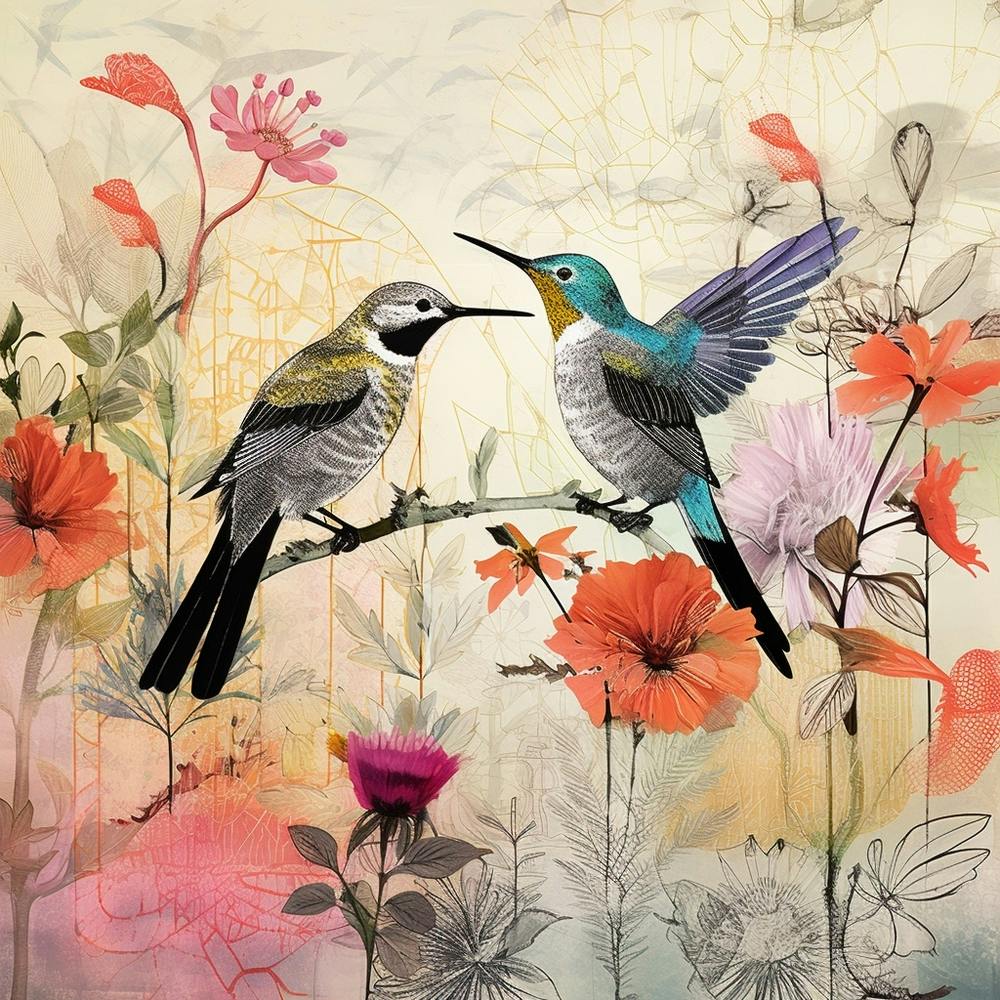 Bird In Nature Hummingbird 4