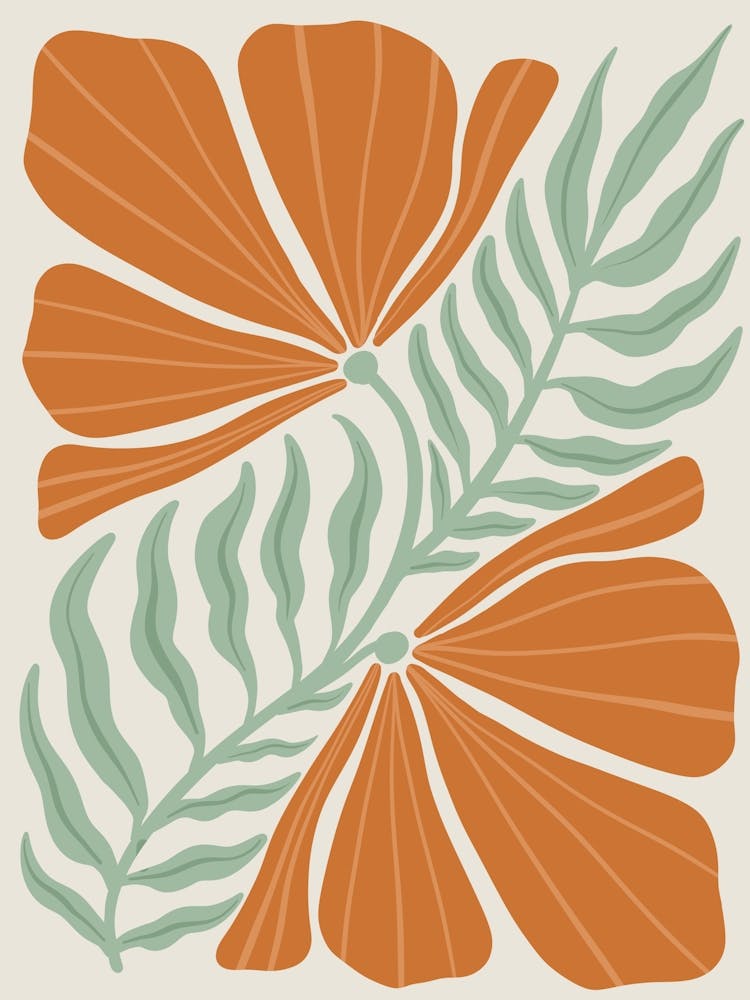 Orange Leaves
