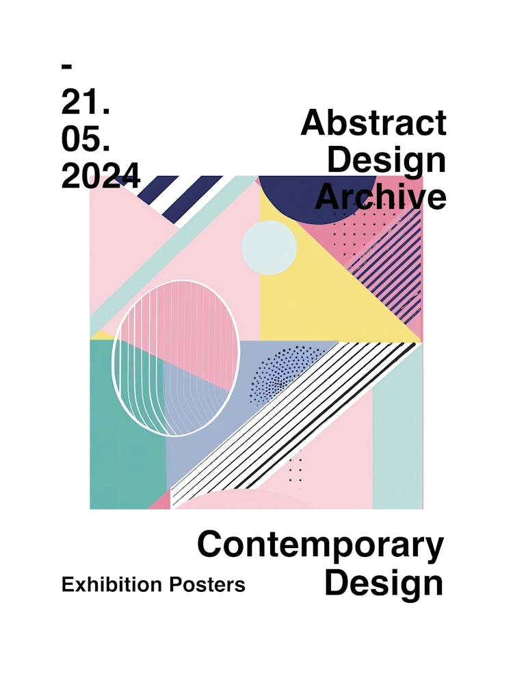 Abstract Design Archive Poster 43