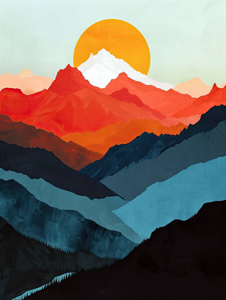 Peaks of Silent Elegance