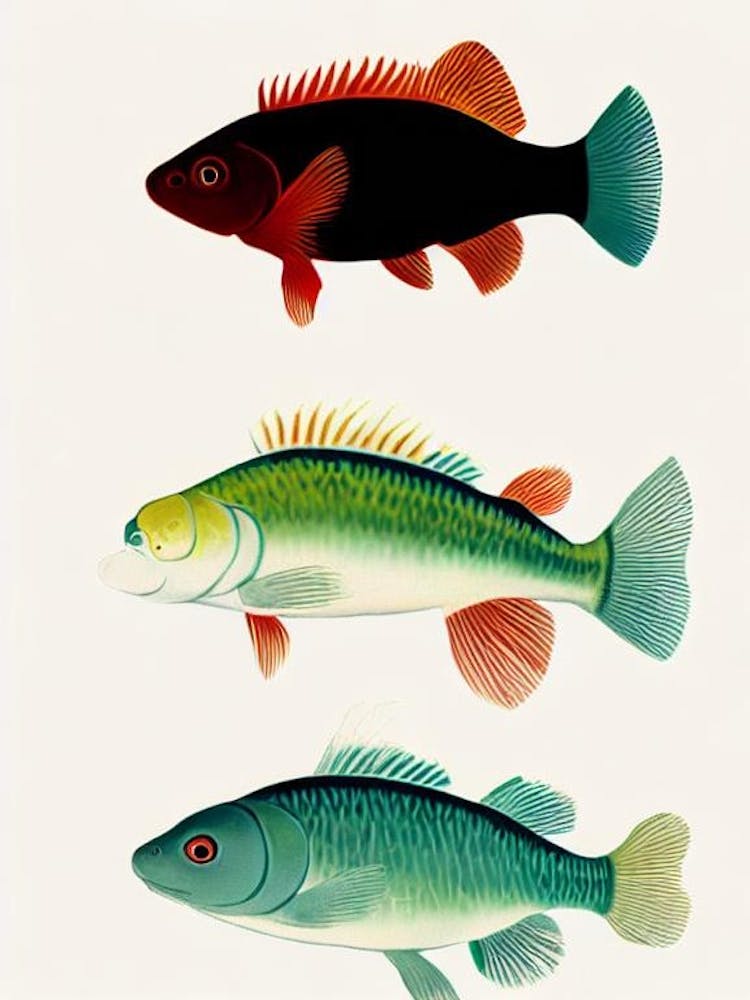 Axolotl Vintage Poster