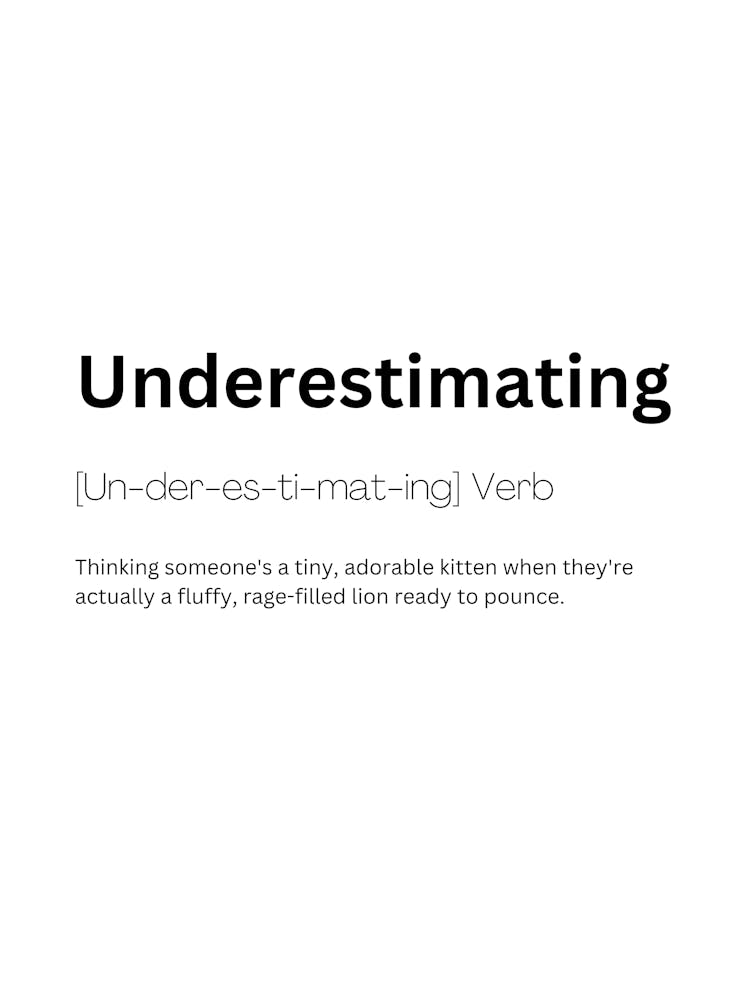 Underestimating Definition Meaning