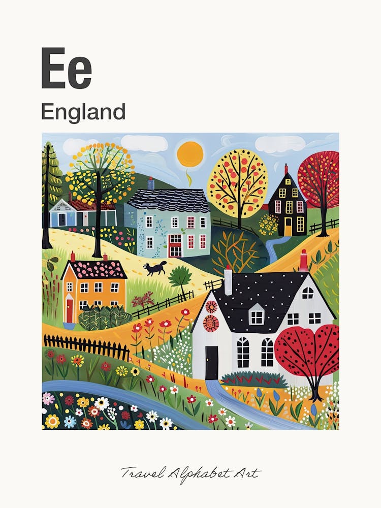 Kids Travel Alphabet  England 1